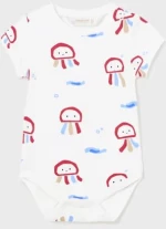 Mayoral Βρεφική ανοιξιάτικη Φόρμα 3 τεμαχίων  Better Cotton  Regular Fit κόκκινο 24-01817-024