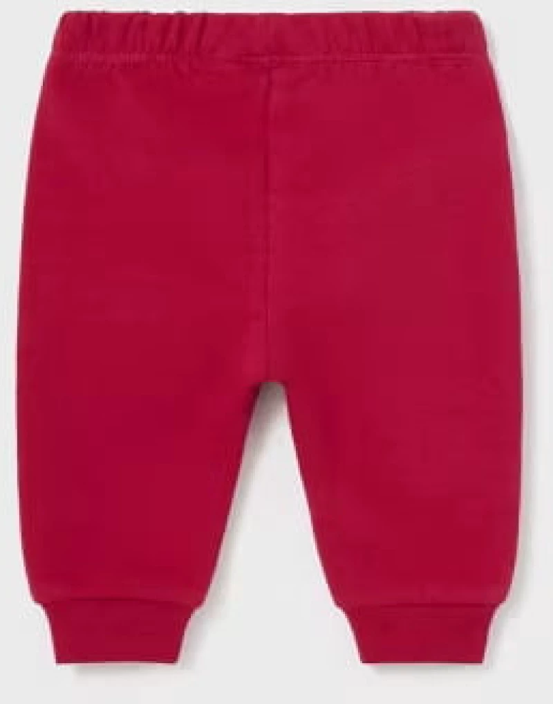 Mayoral Βρεφική ανοιξιάτικη Φόρμα 3 τεμαχίων  Better Cotton  Regular Fit κόκκινο 24-01817-024