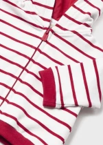 Mayoral Βρεφική ανοιξιάτικη Φόρμα 3 τεμαχίων  Better Cotton  Regular Fit κόκκινο 24-01817-024