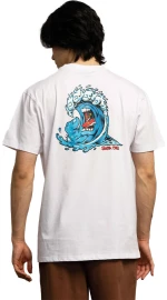 Santa Cruz Screaming Wave T-Shirt Ανδρικό White