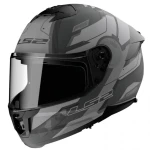 LS2 FF808 Stream II Shadow Matt Titanium/Grey
