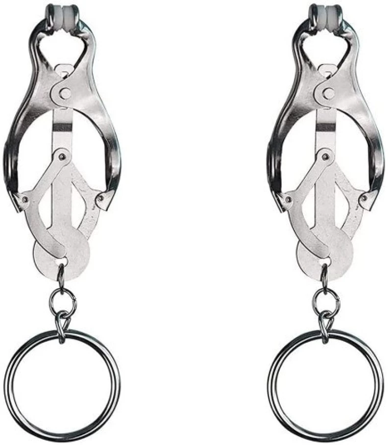 Naughty Toys O-ring Japanese Clover Nipple Clamps