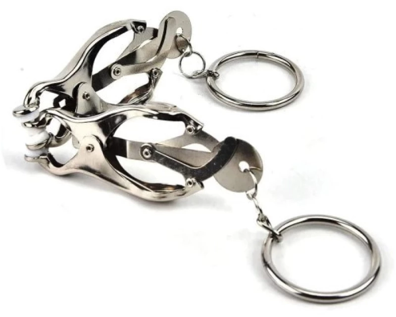 Naughty Toys O-ring Japanese Clover Nipple Clamps