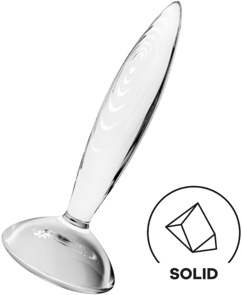 SATISFYER - SPARKLING CRYSTAL ANAL PLUG