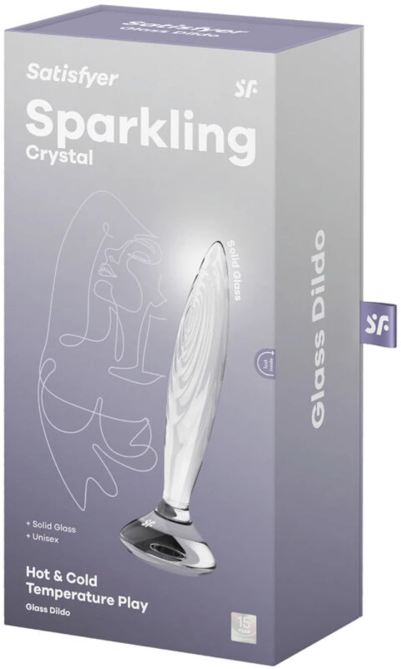 SATISFYER - SPARKLING CRYSTAL ANAL PLUG