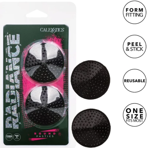 RADIANCE - ROUND SHAPE JEWEL NIPPLE COVERS