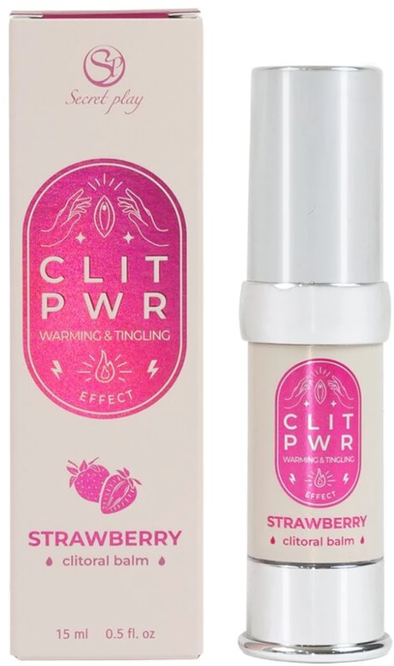 SECRET PLAY - CLIT PWR STRAWBERRY CLITORIS BALM