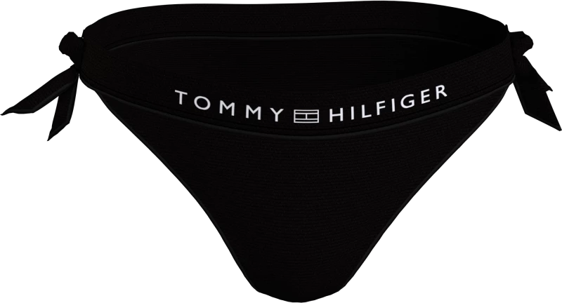 Γυναικείο slip μαγιό Tommy Hilfiger - Δετό - Μαύρο - Lycra - Regular Fit