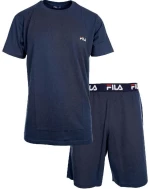 Ανδρικό Πυτζάμα FILA - Μπλε Βαμβακερή - Regular Fit