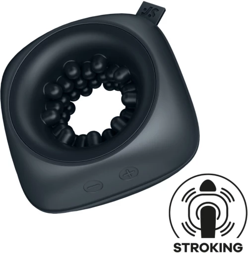 SATISFYER - RING STROKER MASTURBATOR & VIBRATOR