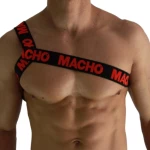 MACHO - ROMAN HARNESS RED