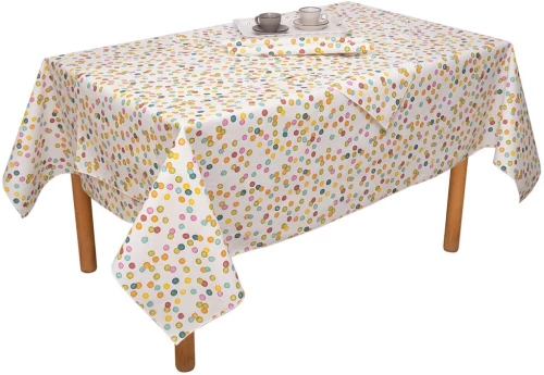 Τραπεζομάντηλο Αλέκιαστο 140x180 Ράνια Πολύχρωμο