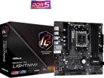 ASROCK MB B650M PG LIGHTNING, SOCKET AMD AM5, CS AMD B650, 4 DIMM SOCKETS DDR5, HDMI/DP, 2.5 GIGABIT LAN, MICRO-ATX, 3YW.