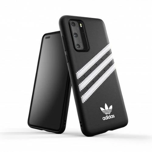 Original Case HUAWEI P40 Adidas OR Moulded Case PU white-black 8718846076920