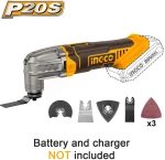 Ingco Πολυεργαλείο Μπαταρίας 20v li-ion Solo Cmli2022 6976051784197