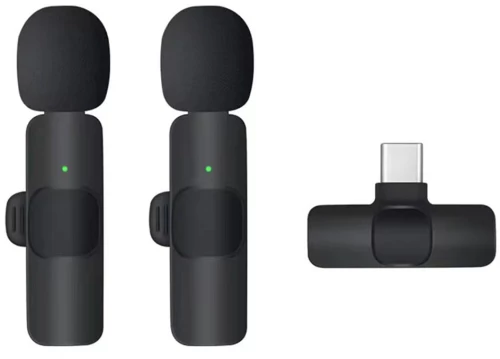 Techsuit Type-C Phone Lavalier (set 2) - Techsuit (LW2) - Black 5949419075313