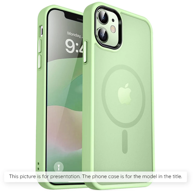 Techsuit Case for Samsung Galaxy S23 Plus - Techsuit HaloFrost MagSafe Series - Light Green 5949419137691