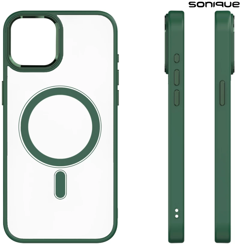 Θήκη Magnetic MagMetal Sonique Apple iPhone 12 Pro Max Πράσινο 5210312021524