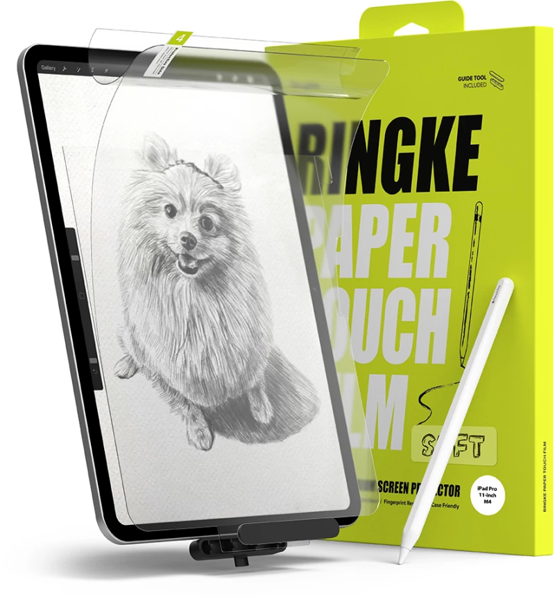 Ringke IPad Pro 11 (2024) - Ringke Paper Touch Film Soft - Matte Clear 8809961786532
