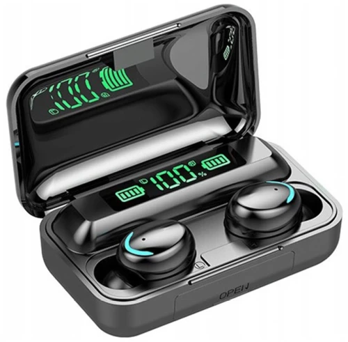 Ασύρματα Ακουστικά Bluetooth με Βάση Φόρτισης TWS BT SPM F9+5c