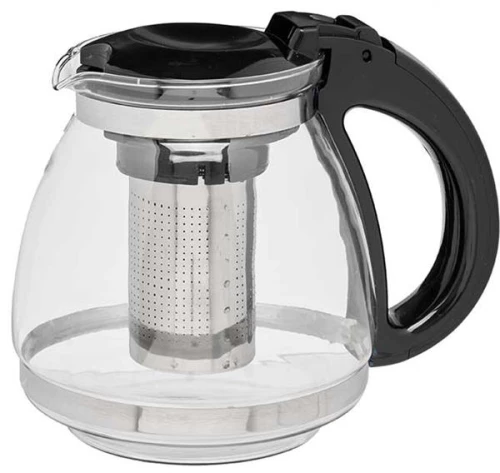 Τσαγιέρα γυάλινο  Με φίλτρο 1,5l/20x14x16cm