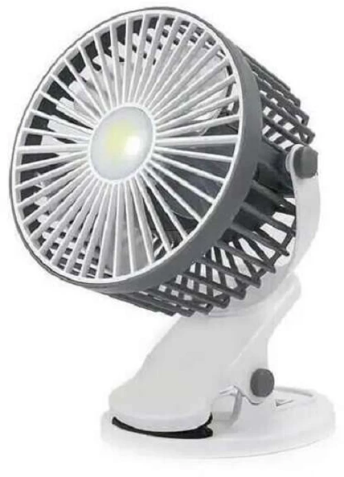 Ανεμιστηράκι USB Επαναφορτιζόμενο με Φως CC-15476-20A Πορτοκαλί, Πράσινο, Λευκό, Μαύρο
