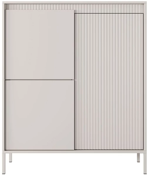 Μπουφές Senso μπεζ 104x124x40cm