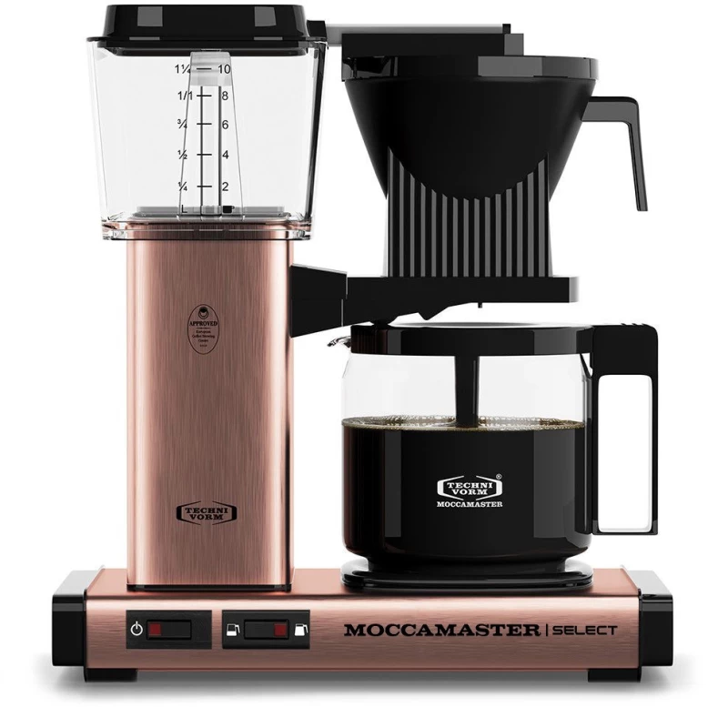 Moccamaster KBG Select Copper Fully-auto Drip coffee maker 1.25 L