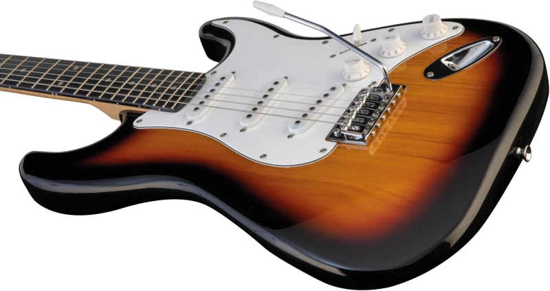 EG11 PACK SUNBURST EKO GUITARS Ολοκληρωμένο Set Ηλεκτρικής Κιθάρας Τύπου Stratocaster, Sunburst