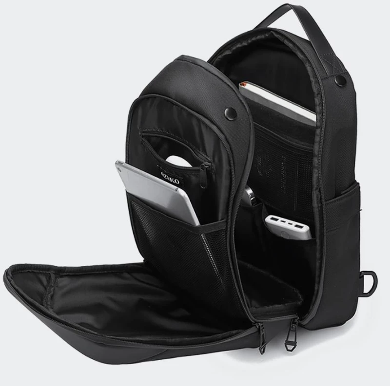 OZUKO CROSSBODY BAG - 9731-BLACK