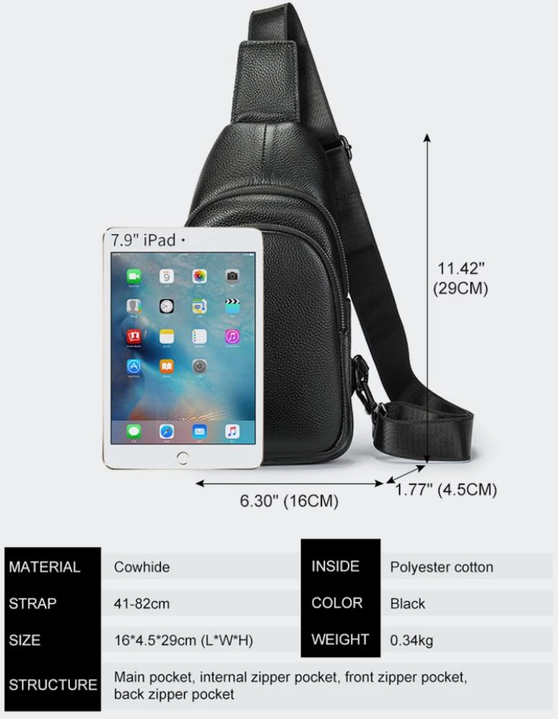 REIDEL VESPER ΤΣΑΝΤΑ ΧΙΑΣΤΙ CROSSBODY - 249122-BLACK