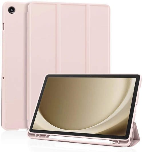 Techsuit - Flex Trifold (with Pencil Holder) - Samsung Galaxy Tab A9 Plus - Pink