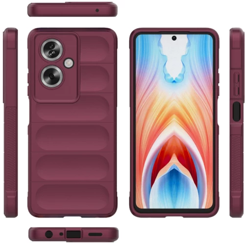 Techsuit - Magic Shield - Oppo A79 5G / OnePlus Nord N30 SE - Bordeaux