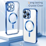 Techsuit - Luxury Crystal MagSafe - iPhone 15 Pro - Deep Blue
