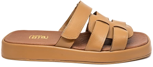 Bigshoes GA0305-09 Δερμάτινo Mule Ταμπά