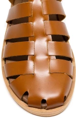 Bigshoes KL0063-09 Δερμάτινo Πέδιλο Ταμπά