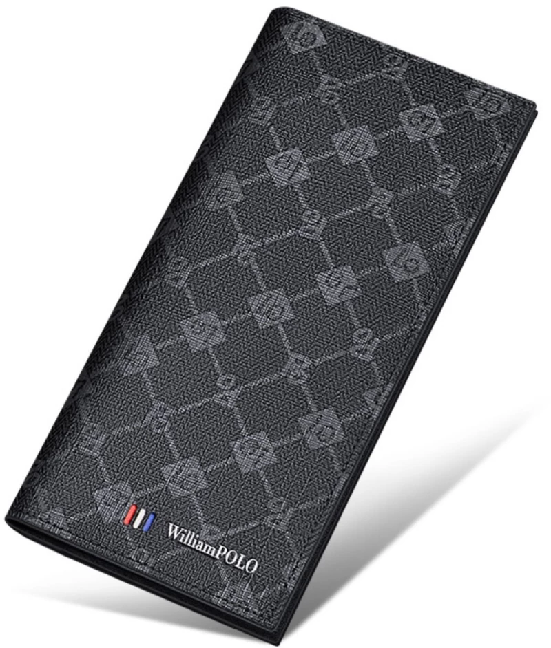 Ανδρικό πορτοφόλι PVC William Polo 221585 black