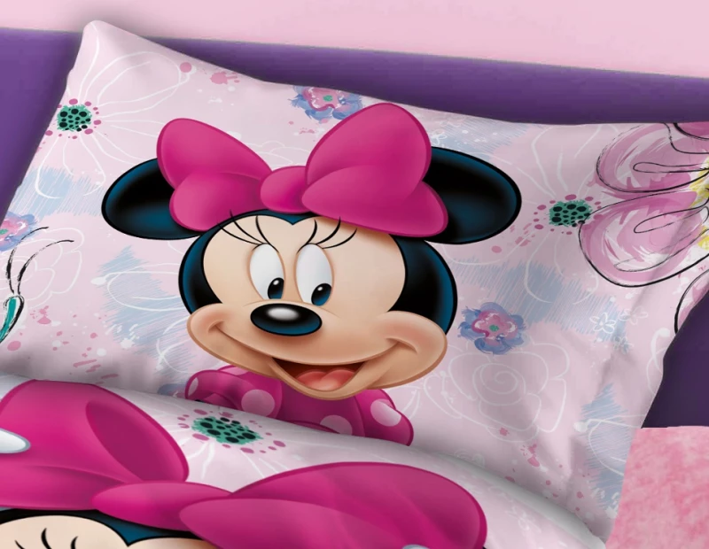 Πάπλωμα Μονό (160x240) βαμβακερό Minnie 851 Disney DimCol