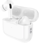 Hoco EW51 In-ear Bluetooth Handsfree Ακουστικά Με ANC Λευκά