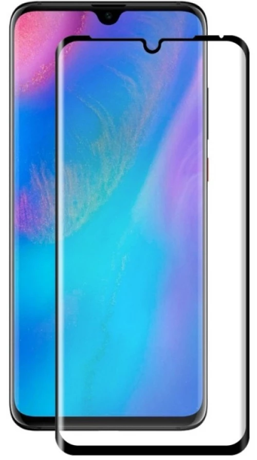 Huawei P30 Pro Full Face tempered glass Μαύρο