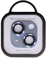 Metal Camera Lens Protector iPhone 13 / 13 Mini Light Blue