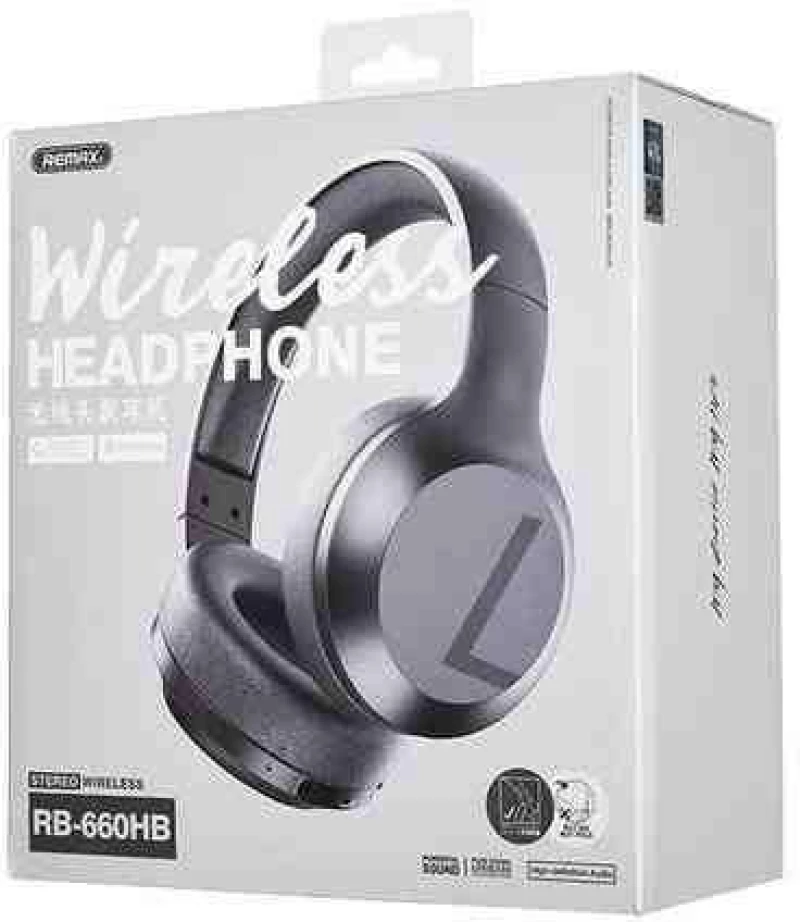 Remax RB 660HB Headphones Μαύρα