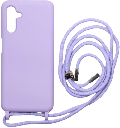Technovo Silicone Case Lace Samsung Galaxy A13 5G Λιλά