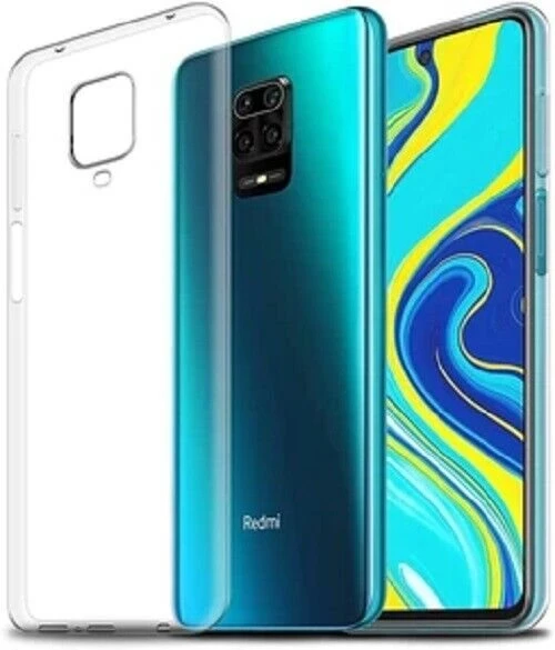 Θήκη Προστασίας Σιλικόνης Redmi Note 9 Pro Διάφανη