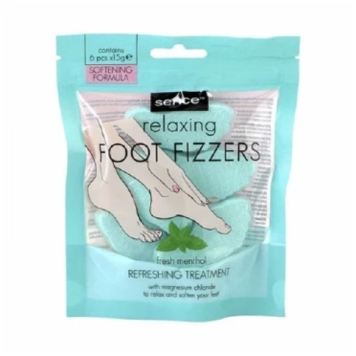 Sence Foot Fizzers Menthol 6x15gr