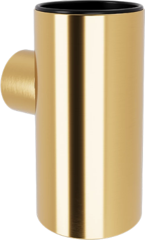 Verdi  Ποτηροθήκη Τοίχου Μεταλλική Lamda 301.15.43 Warm Gold Brushed PVD