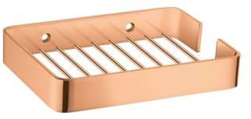 Sanco Monogram 120432-A06 Σαπουνοθήκη 14x9.5x2.5εκ., Rose Gold 24K