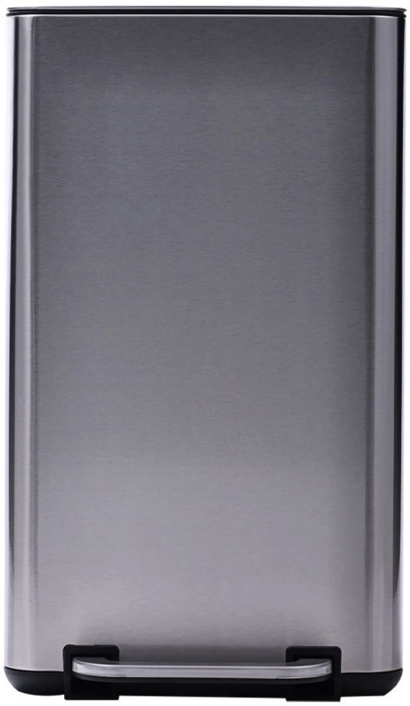 ESTIA ΚΑΔΟΣ ΑΠΟΡΡΙΜΑΤΩΝ CUBIC SOFT CLOSE 30lt ΙΝΟΞ