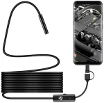Andowl Q-NK65 Ενδοσκοπική Κάμερα Με Καλώδιο type-c 3.5m Μαύρο