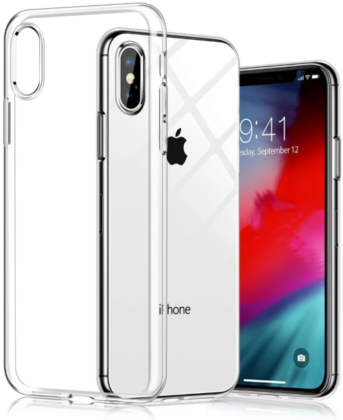 iPhone Xs Max Θήκη Σιλικόνης Διάφανη TPU